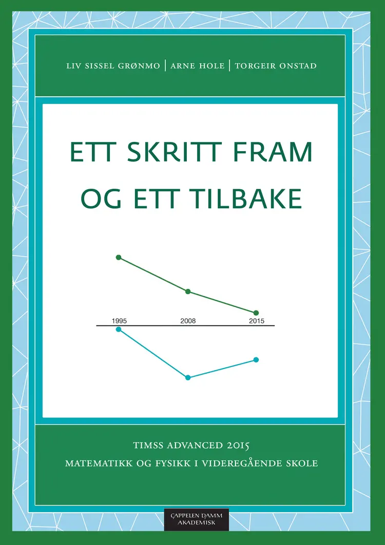 Omslag Ett skritt fram og ett tilbake av Liv Sissel Grønmo, Arne Hole og Torgeir Onstad (Heftet)