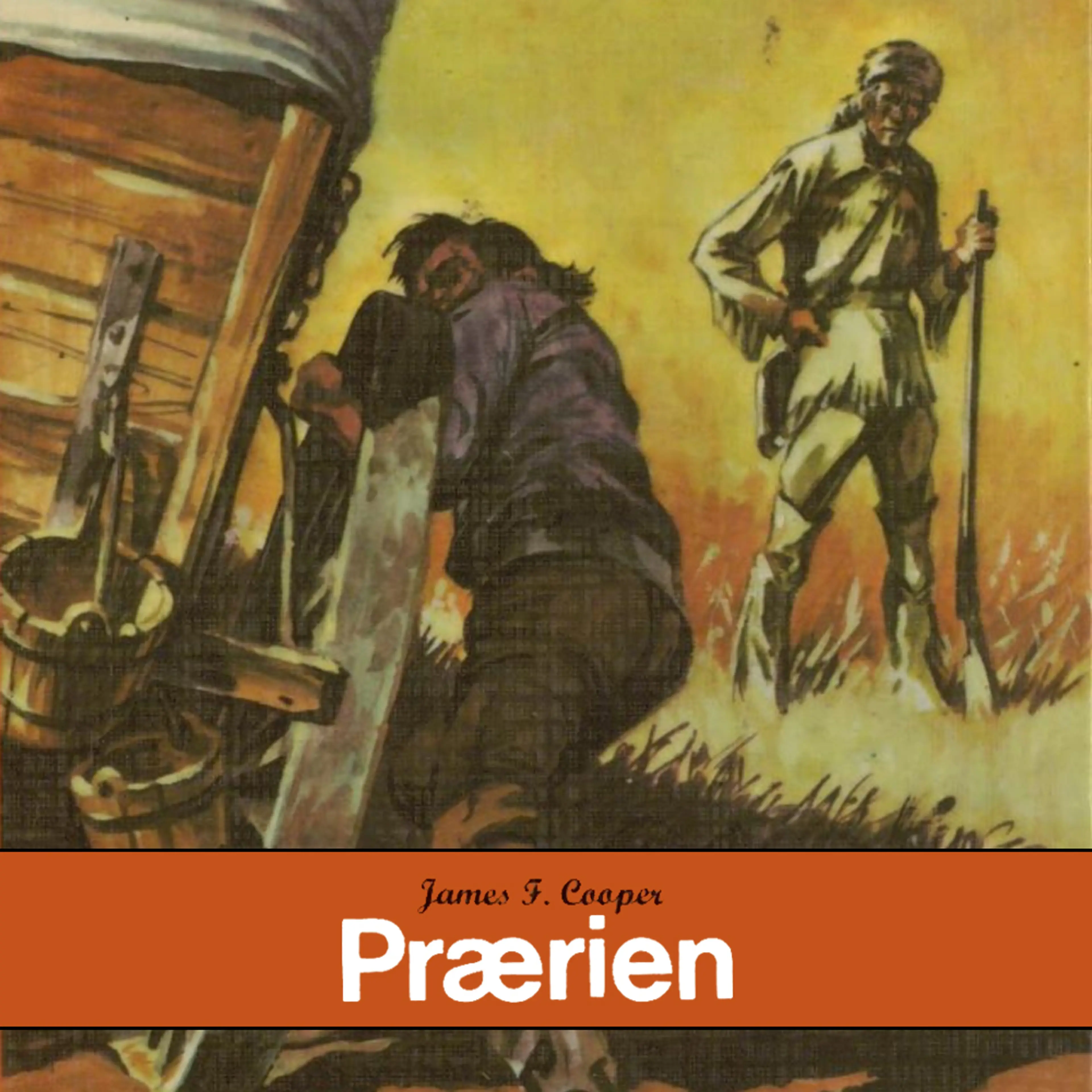 Omslag Prærien av James Fenimore Cooper (Lydbok)
