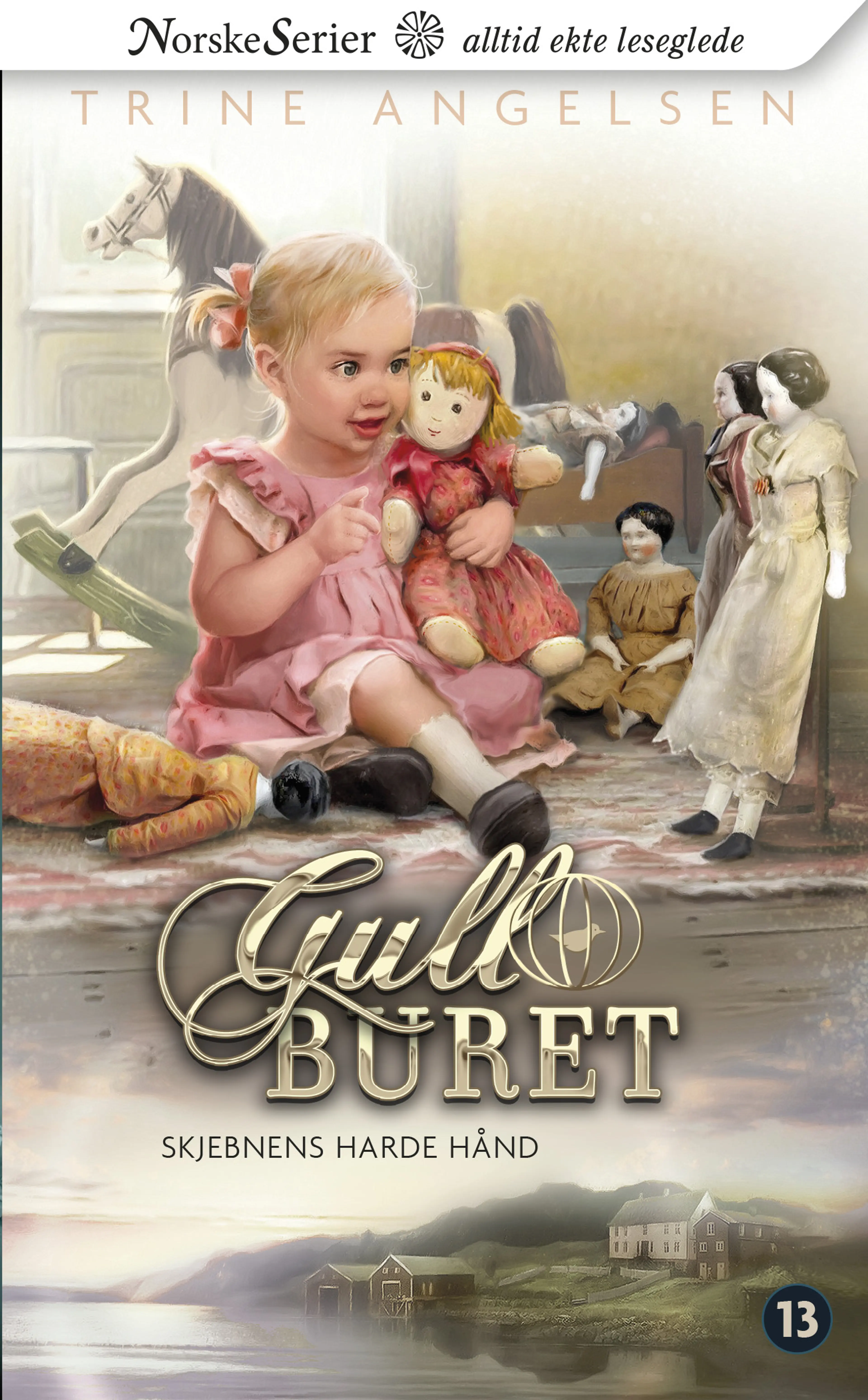 Omslag Skjebnens harde hånd av Trine Angelsen (Ebok)