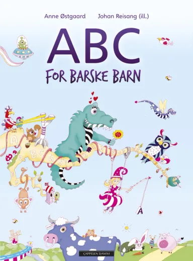 Omslag ABC for barske barn av Anne Østgaard (Innbundet)