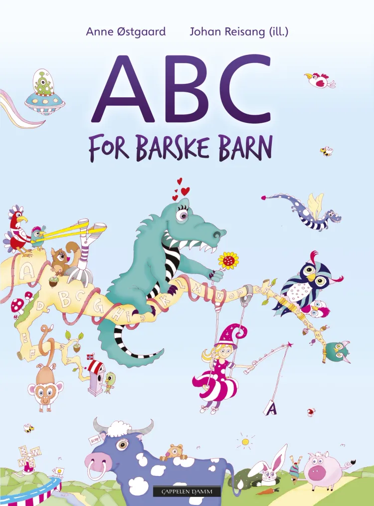 Omslag ABC for barske barn av Anne Østgaard (Innbundet)