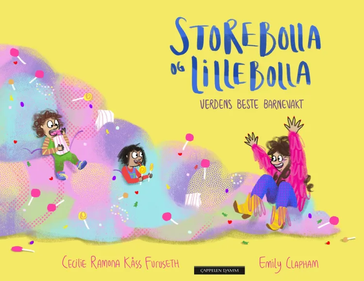 Omslag Storebolla og Lillebolla: Verdens beste barnevakt av Cecilie Ramona Kåss Furuseth (Ebok)