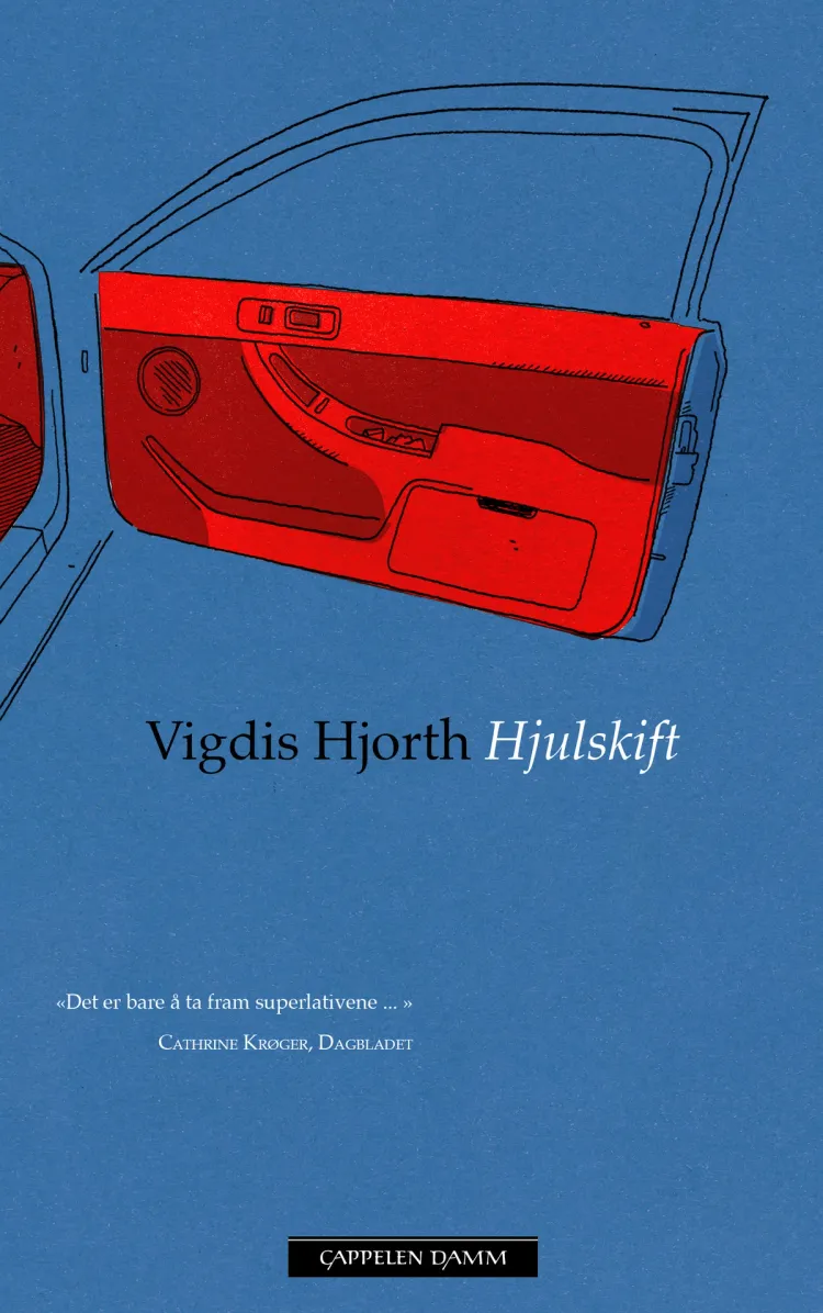 Omslag Hjulskift av Vigdis Hjorth (Heftet)