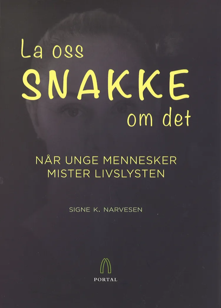 Omslag La oss snakke om det av Signe Kleven Narvesen (Heftet)