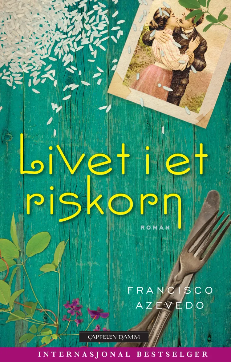 Omslag Livet i et riskorn av Francisco Azevedo (Heftet)