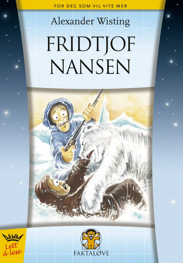 Omslag Fridtjof Nansen av Alexander Wisting (Ebok)