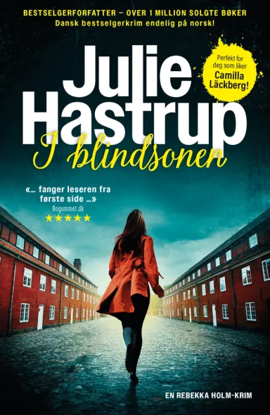 Omslag I blindsonen av Julie Hastrup (Heftet)