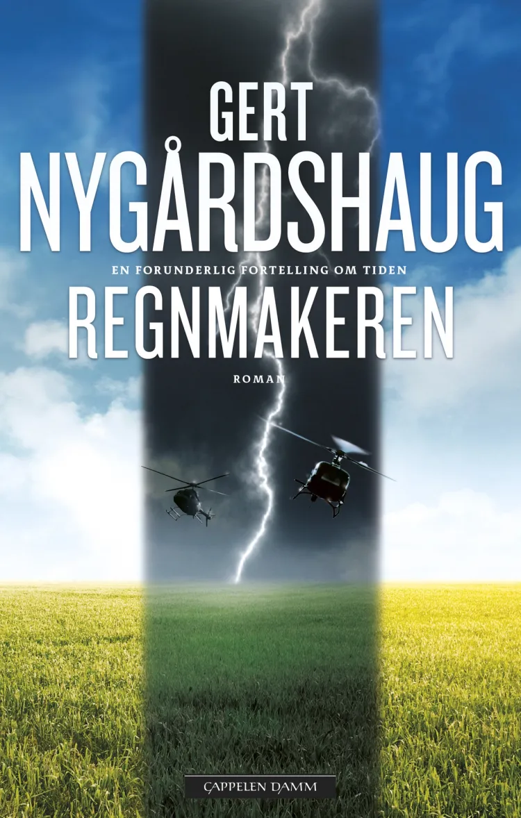 Omslag Regnmakeren av Gert Nygårdshaug (Innbundet)