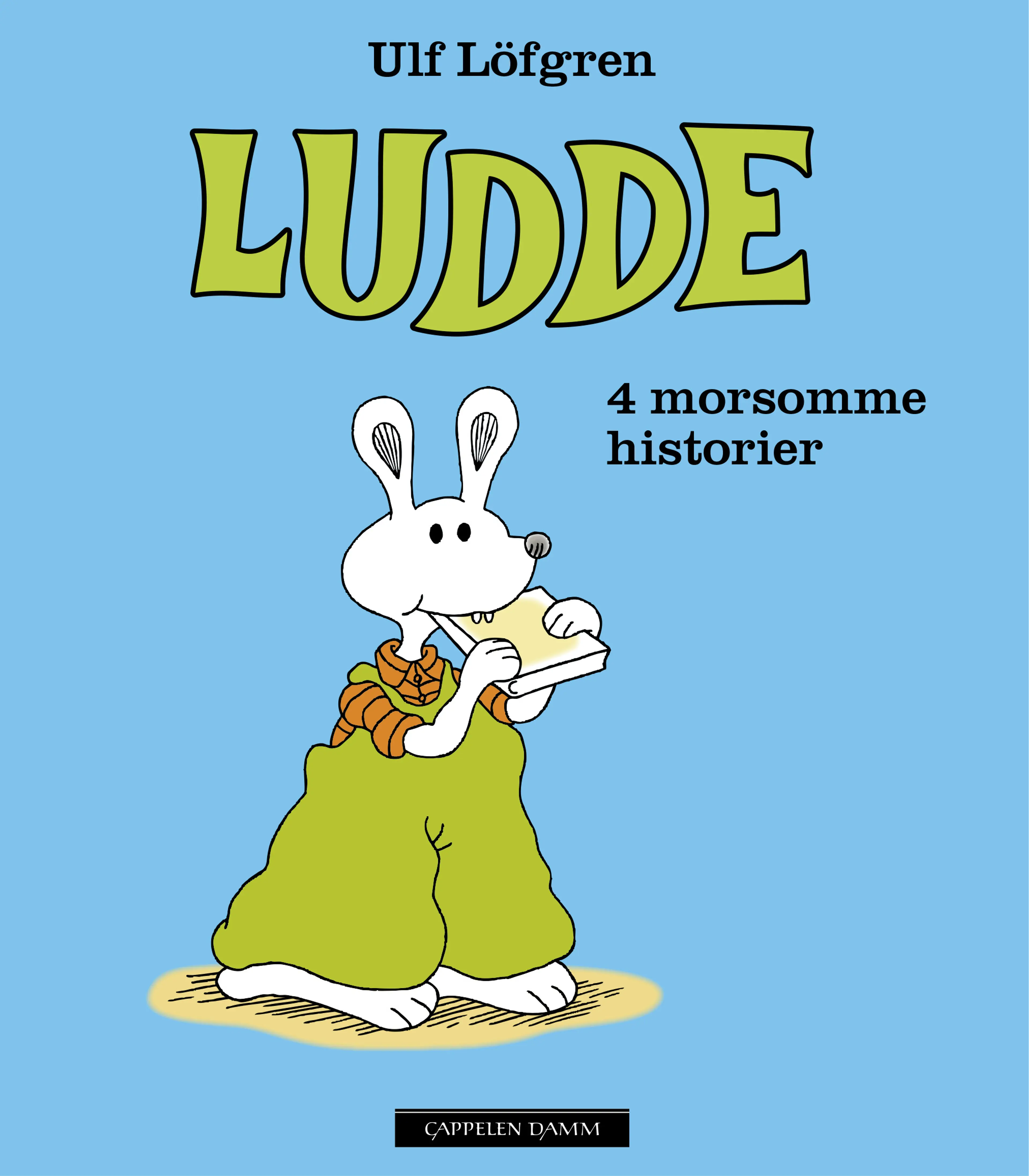 Omslag Ludde - 4 morsomme historier av Ulf Löfgren (Innbundet)
