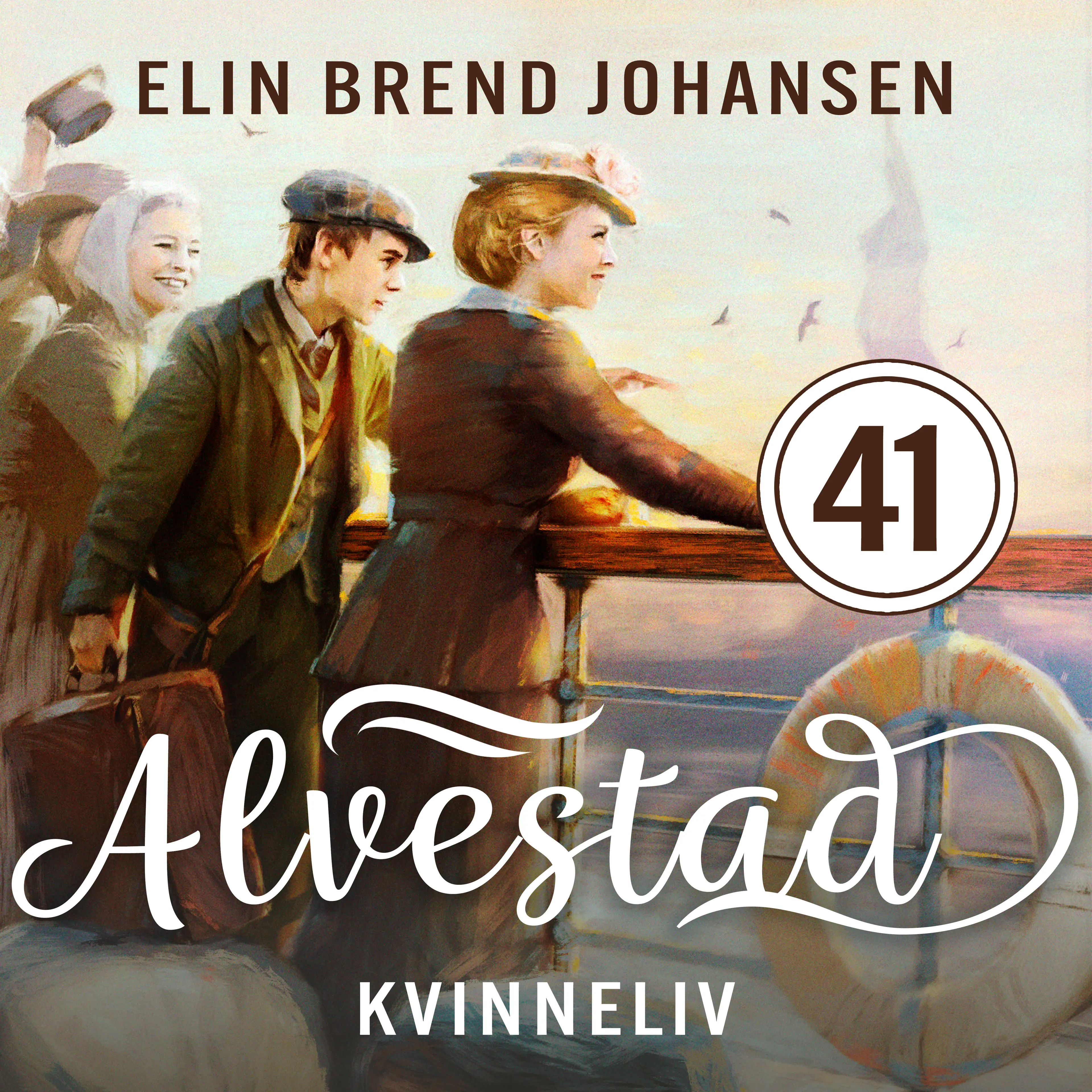 Omslag Kvinneliv av Elin Brend Johansen (Lydbok)