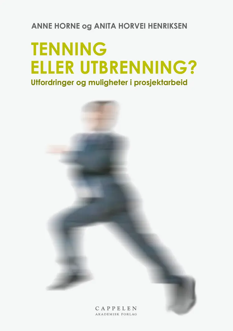Omslag Tenning eller utbrenning? av Anne Horne og Anita Horvei Henriksen (Heftet)