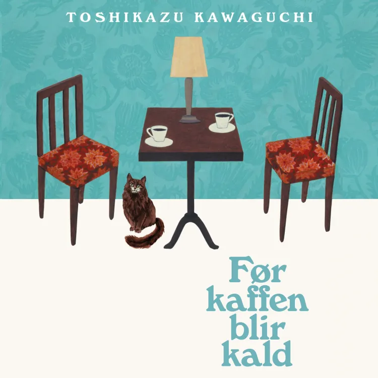 Omslag Før kaffen blir kald av Toshikazu Kawaguchi (Lydbok)