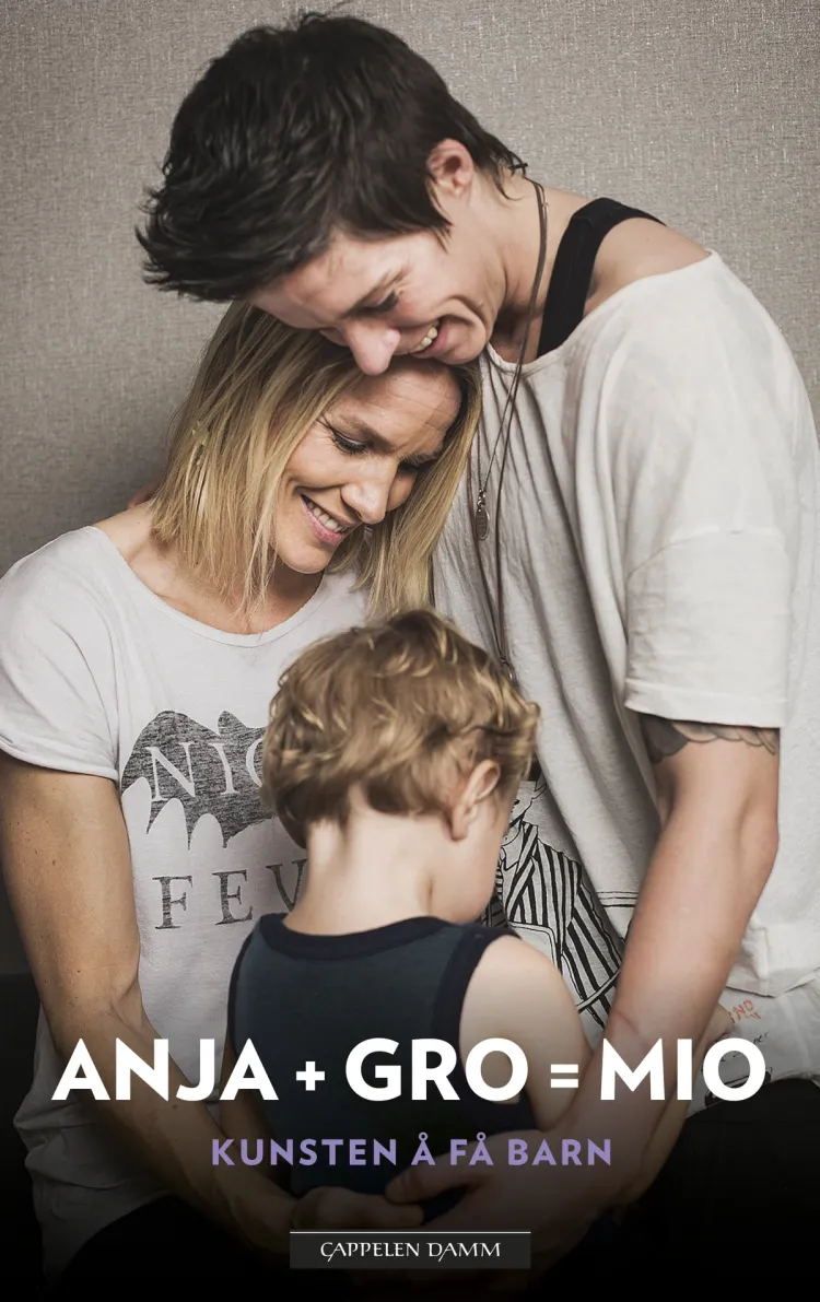 Omslag Anja + Gro = Mio av Anja og Gro Hammerseng-Edin (Ebok)