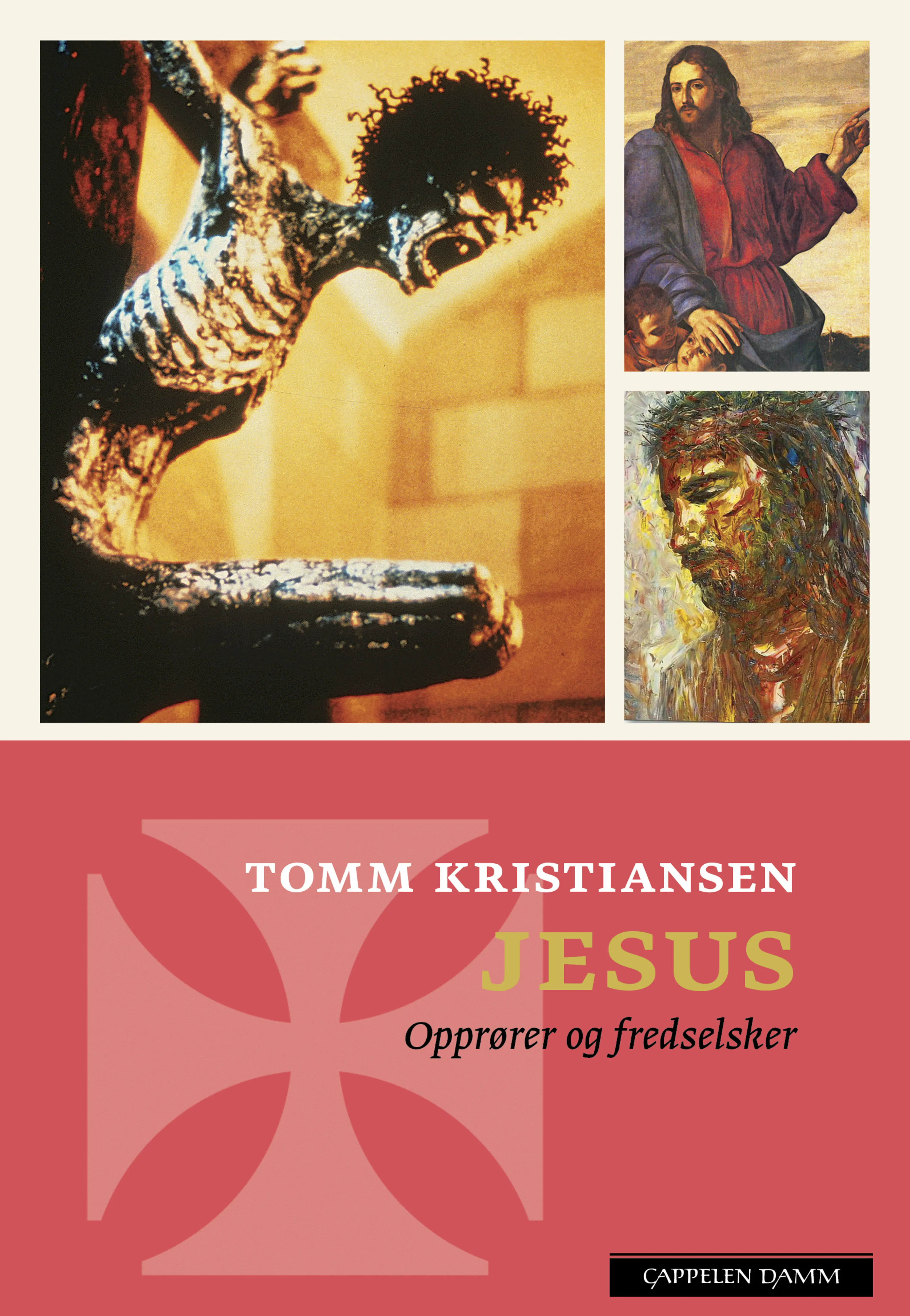 Omslag Jesus av Tomm Kristiansen (Innbundet)