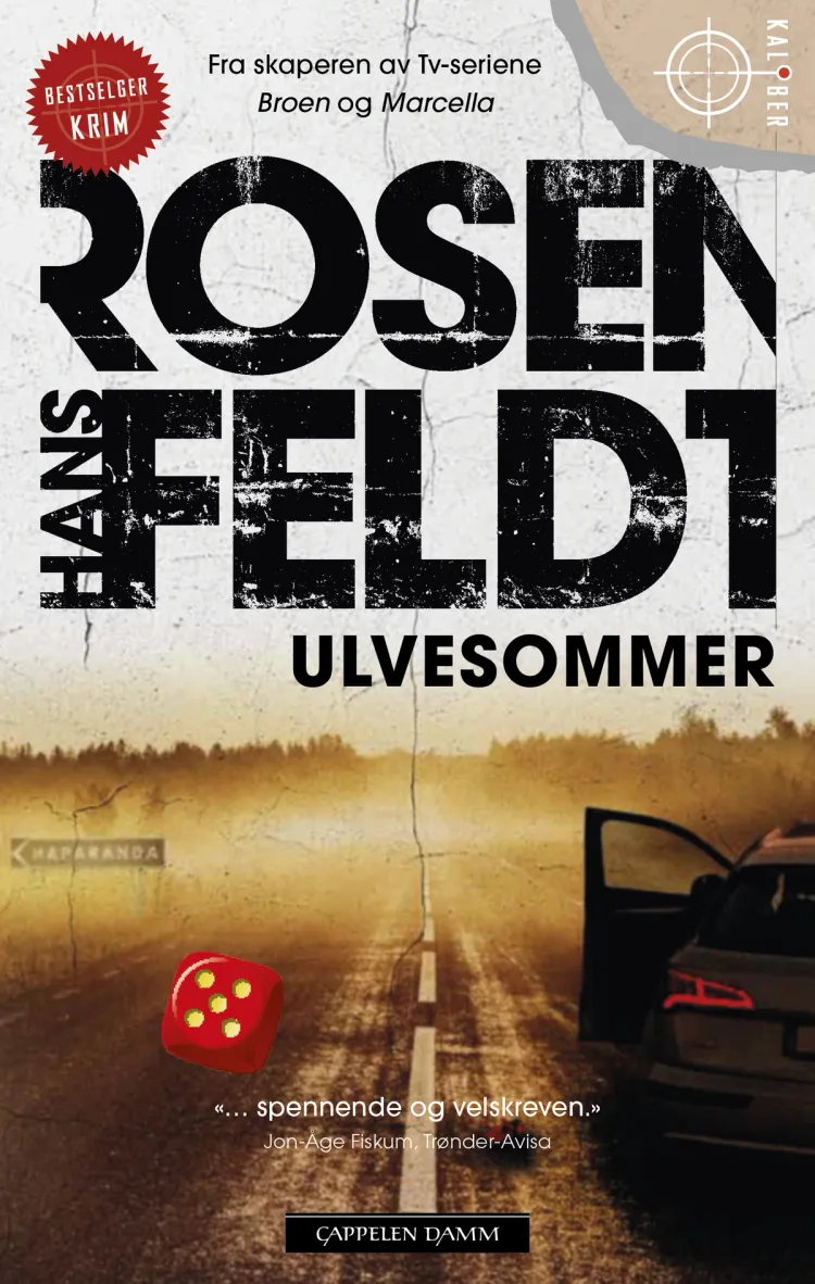 Omslag Ulvesommer av Hans Rosenfeldt (Heftet)