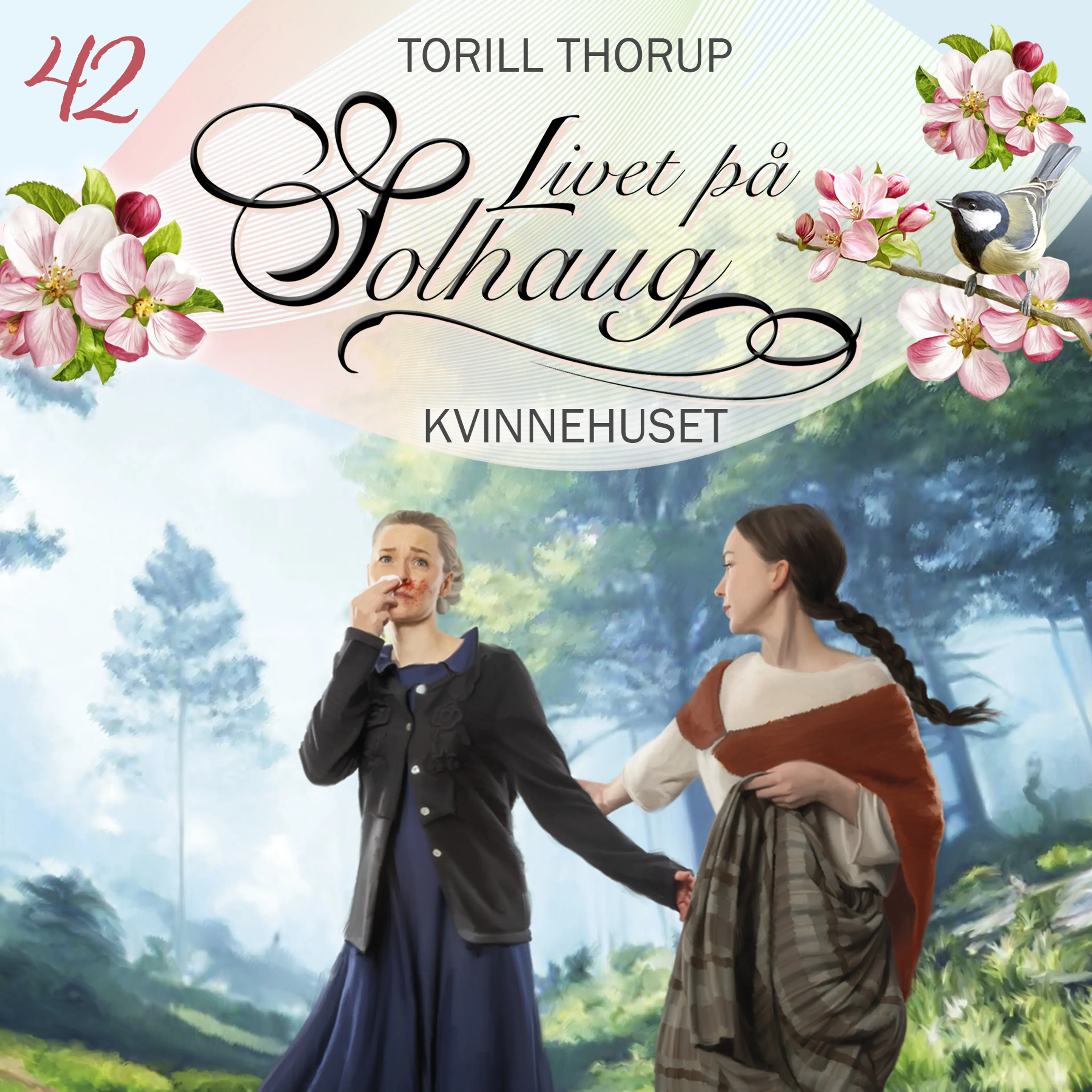 Omslag Kvinnehuset av Torill Thorup (Lydbok)