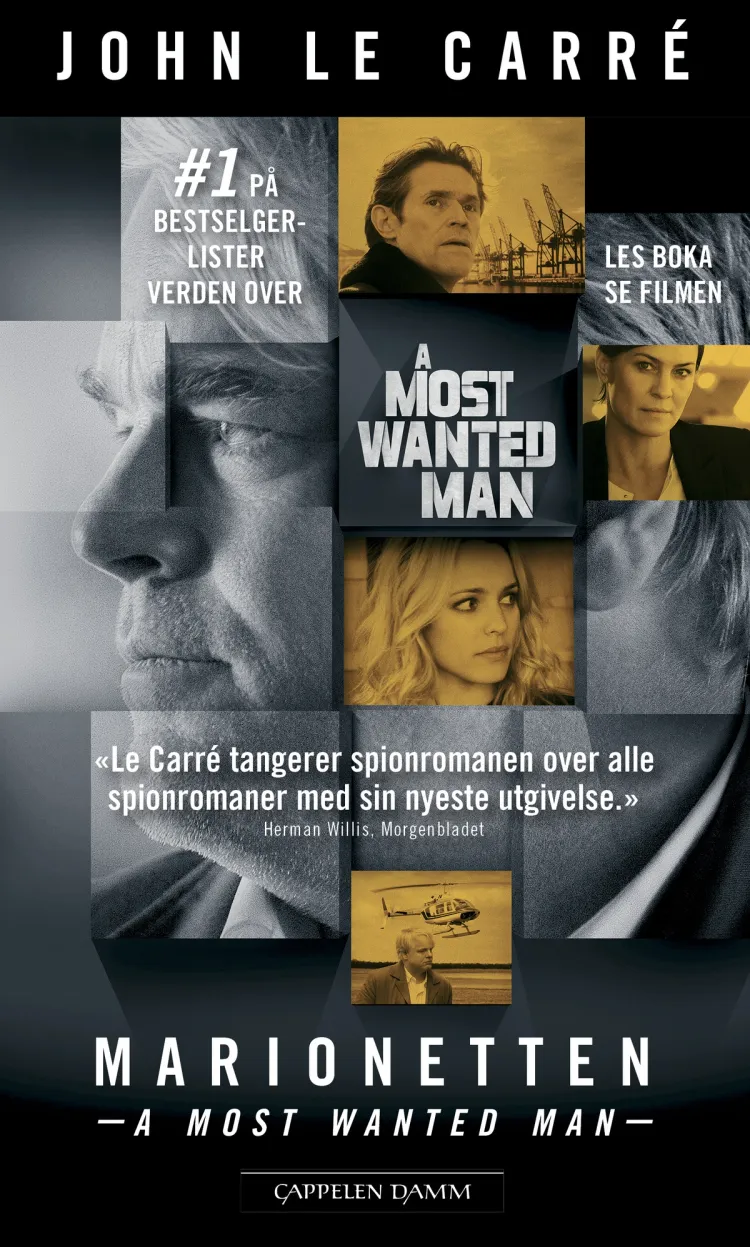Omslag Marionetten, filmpocket av John le Carré (Heftet)