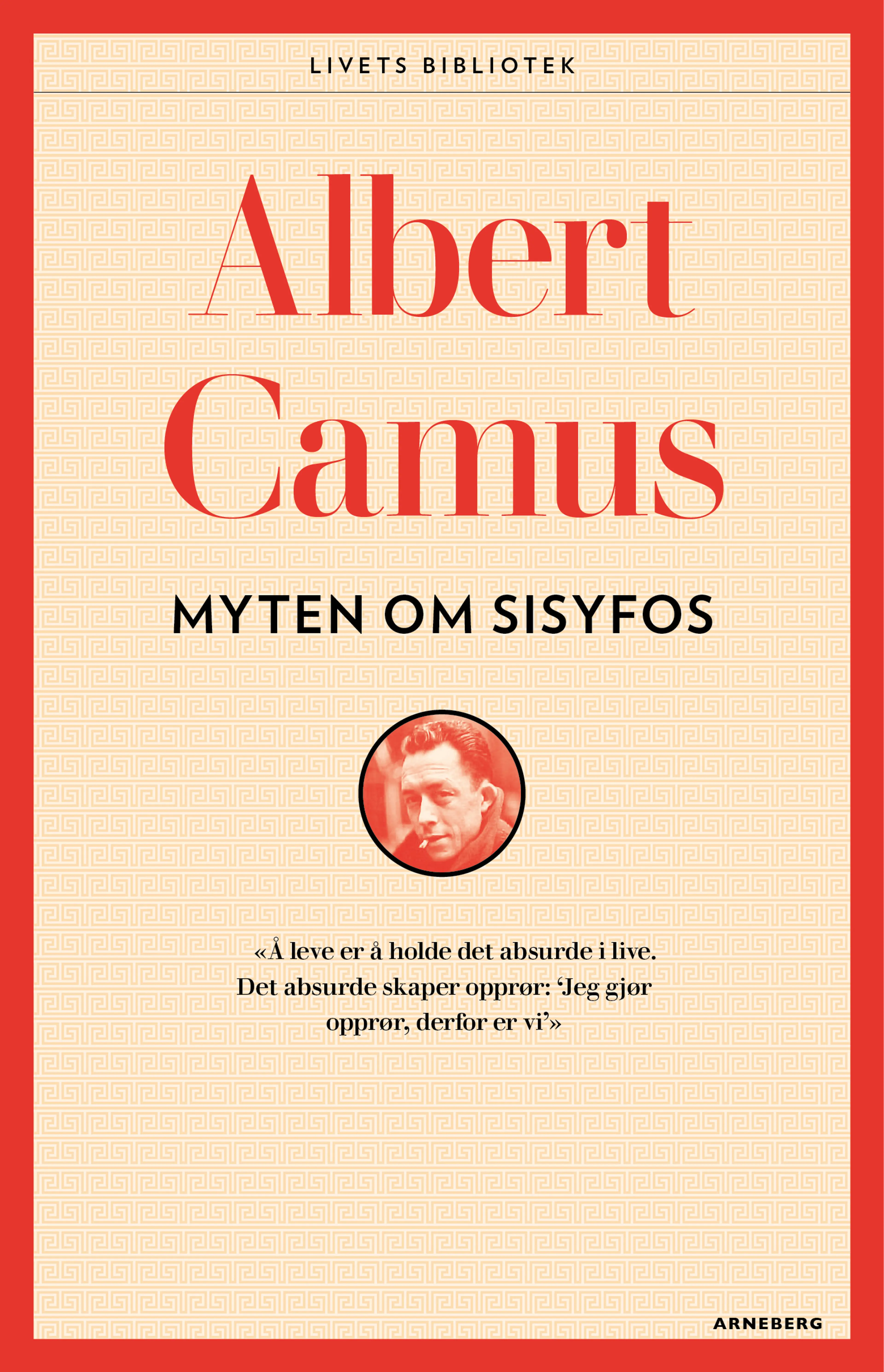 Omslag Myten om Sisyfos av Albert Camus (Heftet)