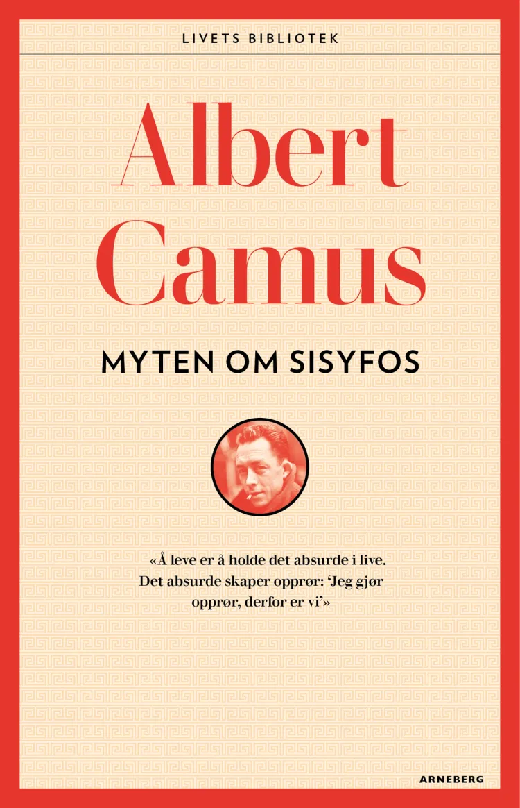 Omslag Myten om Sisyfos av Albert Camus (Heftet)
