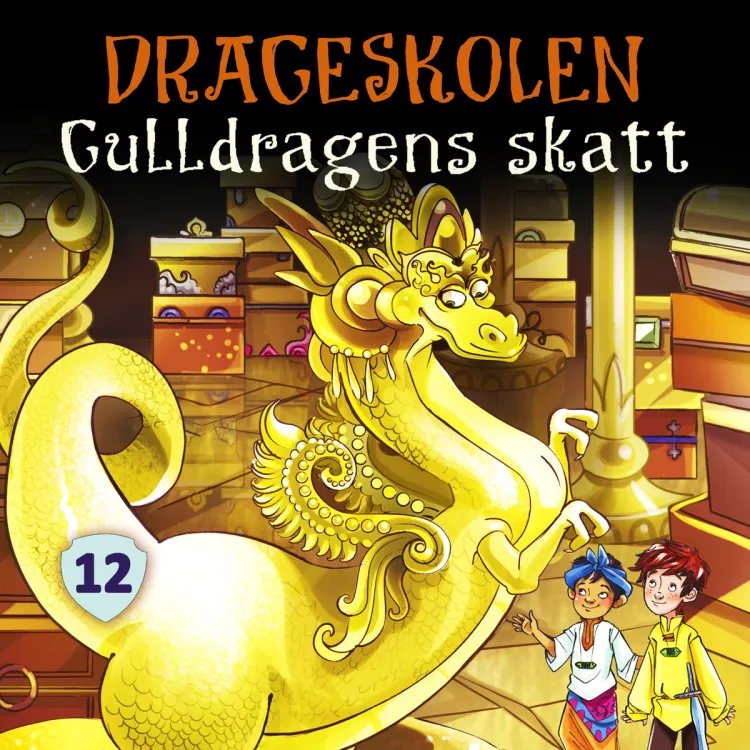 Omslag Gulldragens skatt av Tracey West (Lydbok)