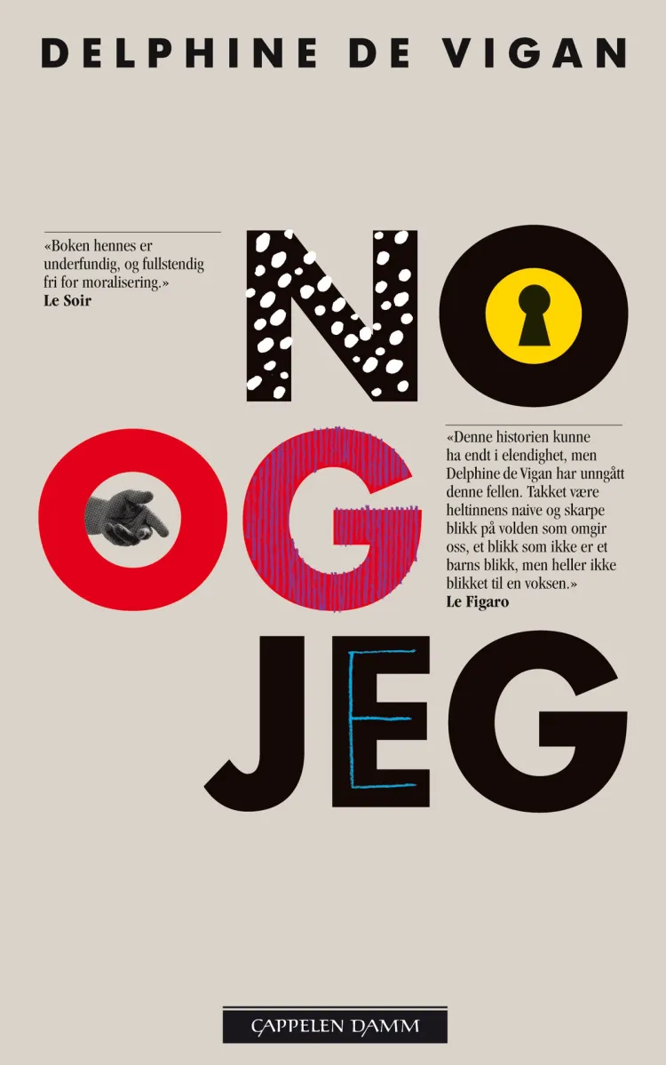 Omslag No og jeg av Delphine De Vigan (Heftet)