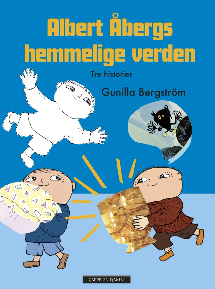 Omslag Albert Åbergs hemmelige verden av Gunilla Bergström (Innbundet)