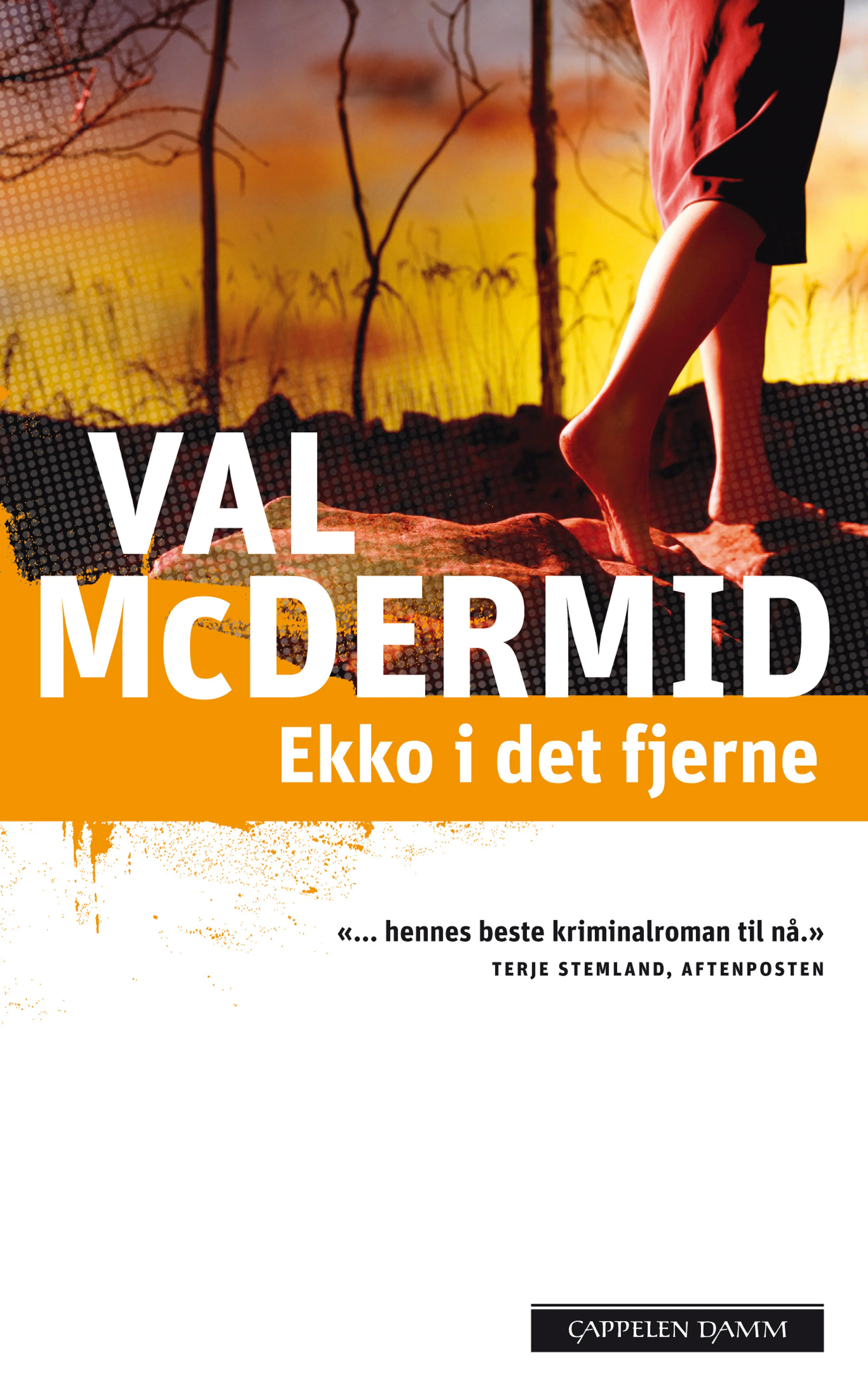 Omslag Ekko i det fjerne av Val McDermid (Heftet)