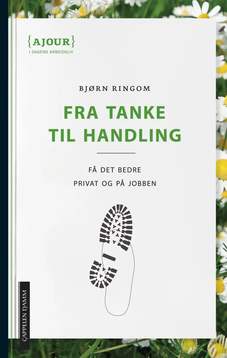 Omslag Fra tanke til handling av Bjørn Ringom (Heftet)