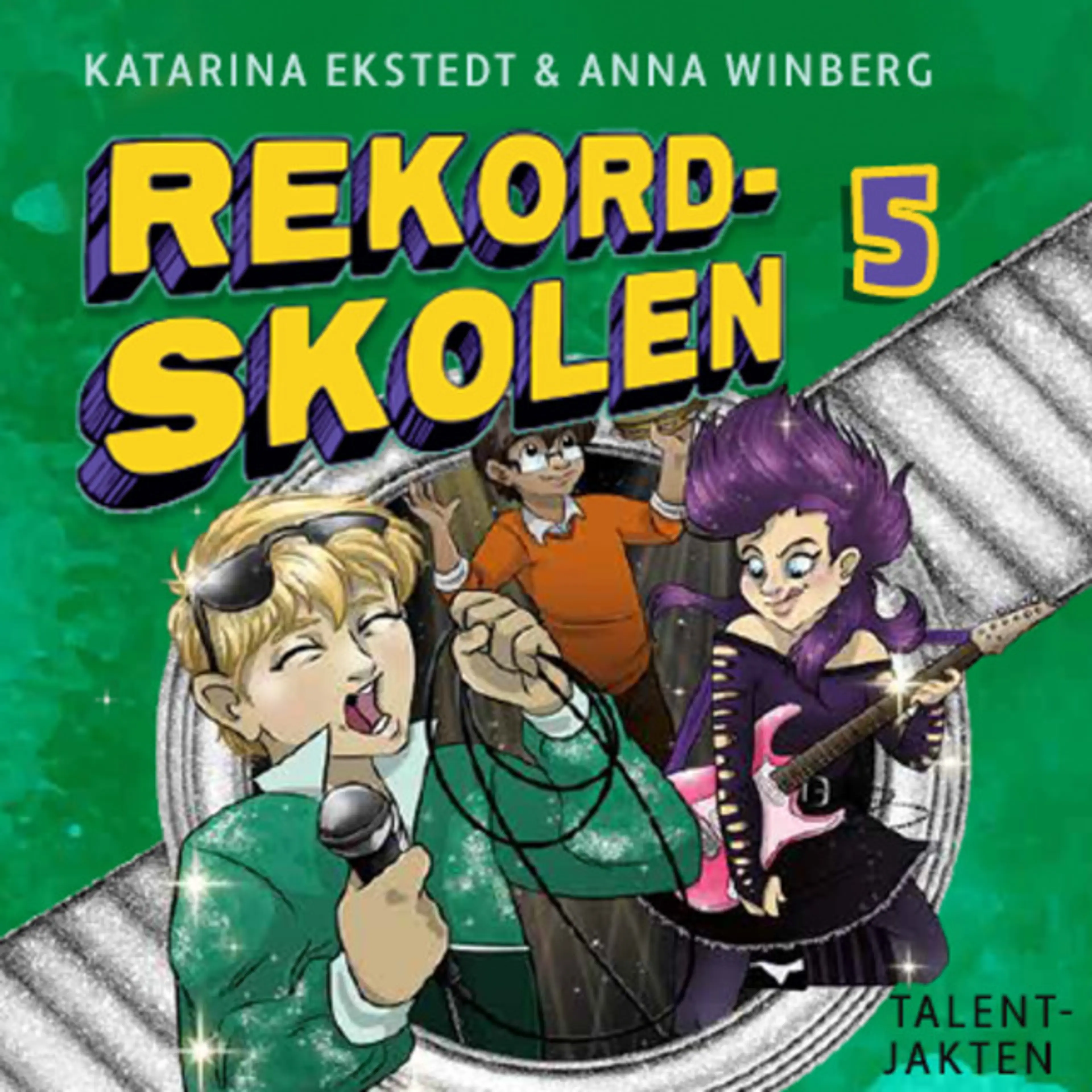 Omslag Talentjakten av Katarina Ekstedt og Anna Winberg (Lydbok)