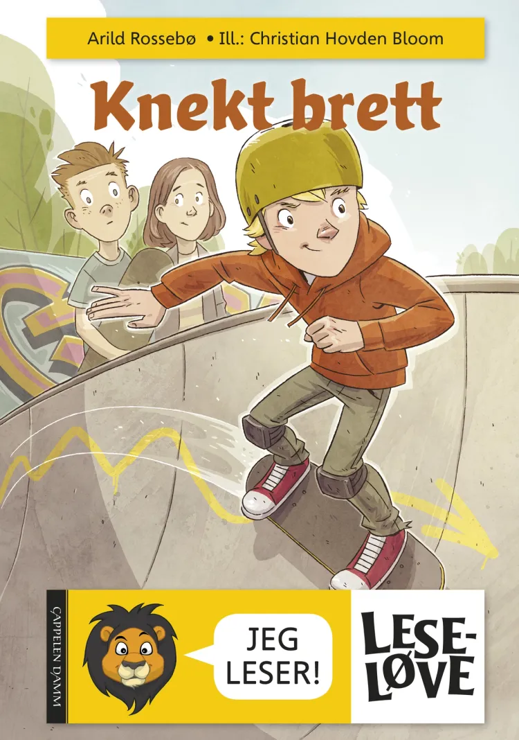 Omslag Leseløve - Knekt brett av Arild Rossebø (Innbundet)