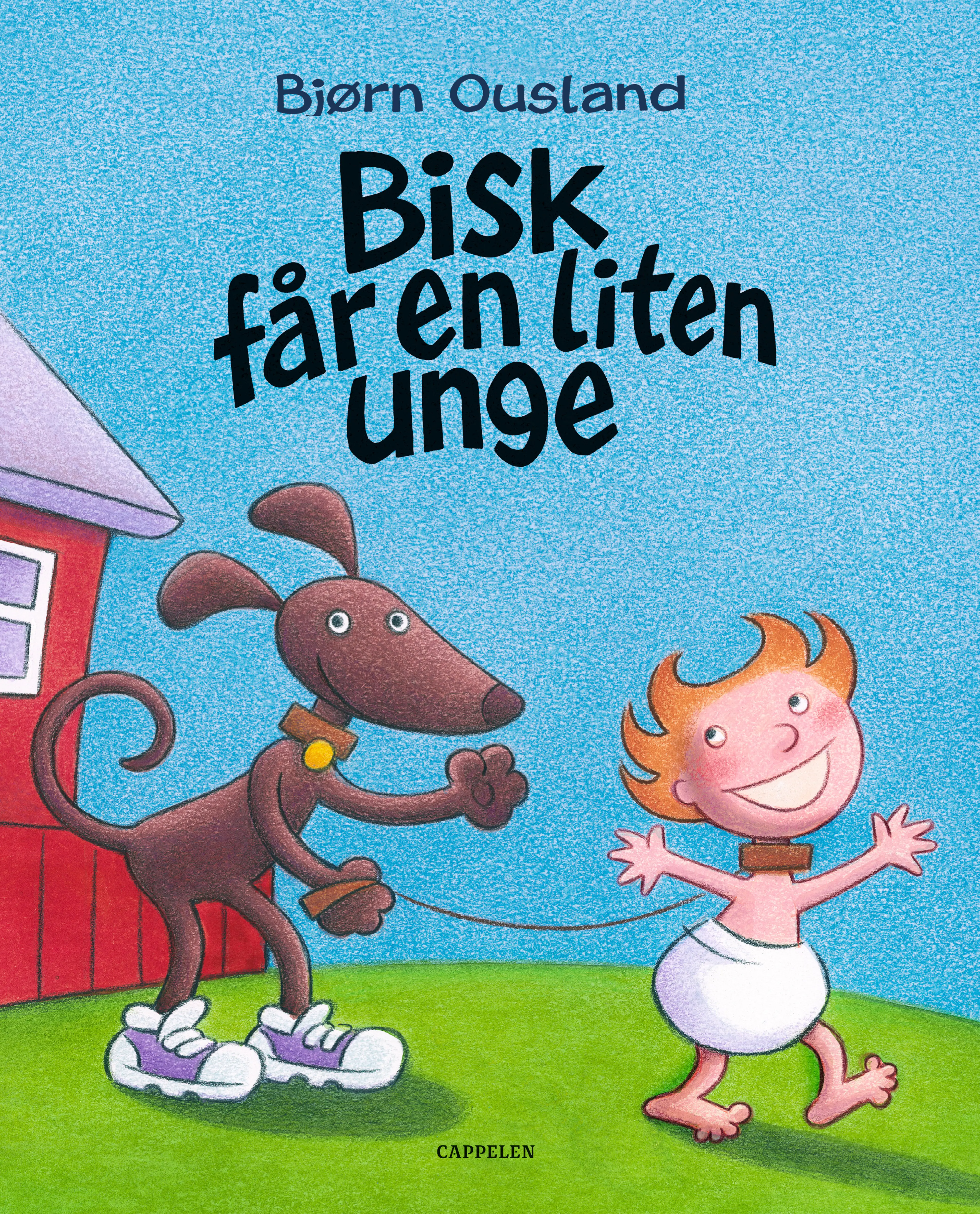 Omslag Bisk får en liten unge av Bjørn Ousland (Innbundet)