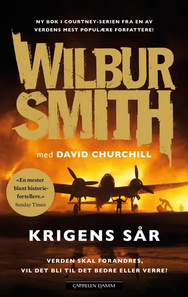 Omslag Krigens sår av Wilbur Smith (Heftet)