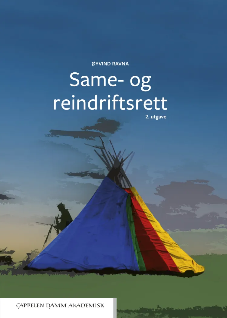 Omslag Same- og reindriftsrett av Øyvind Ravna (Innbundet)