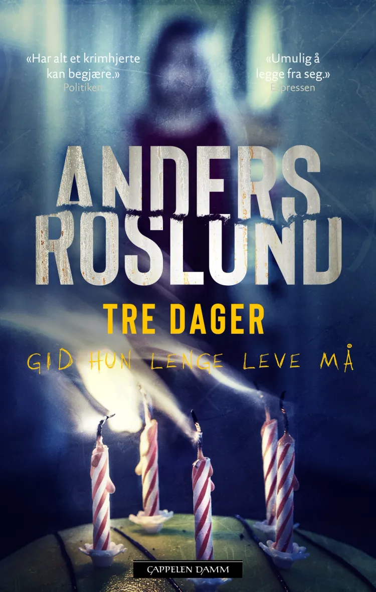Omslag Tre dager av Anders Roslund (Innbundet)