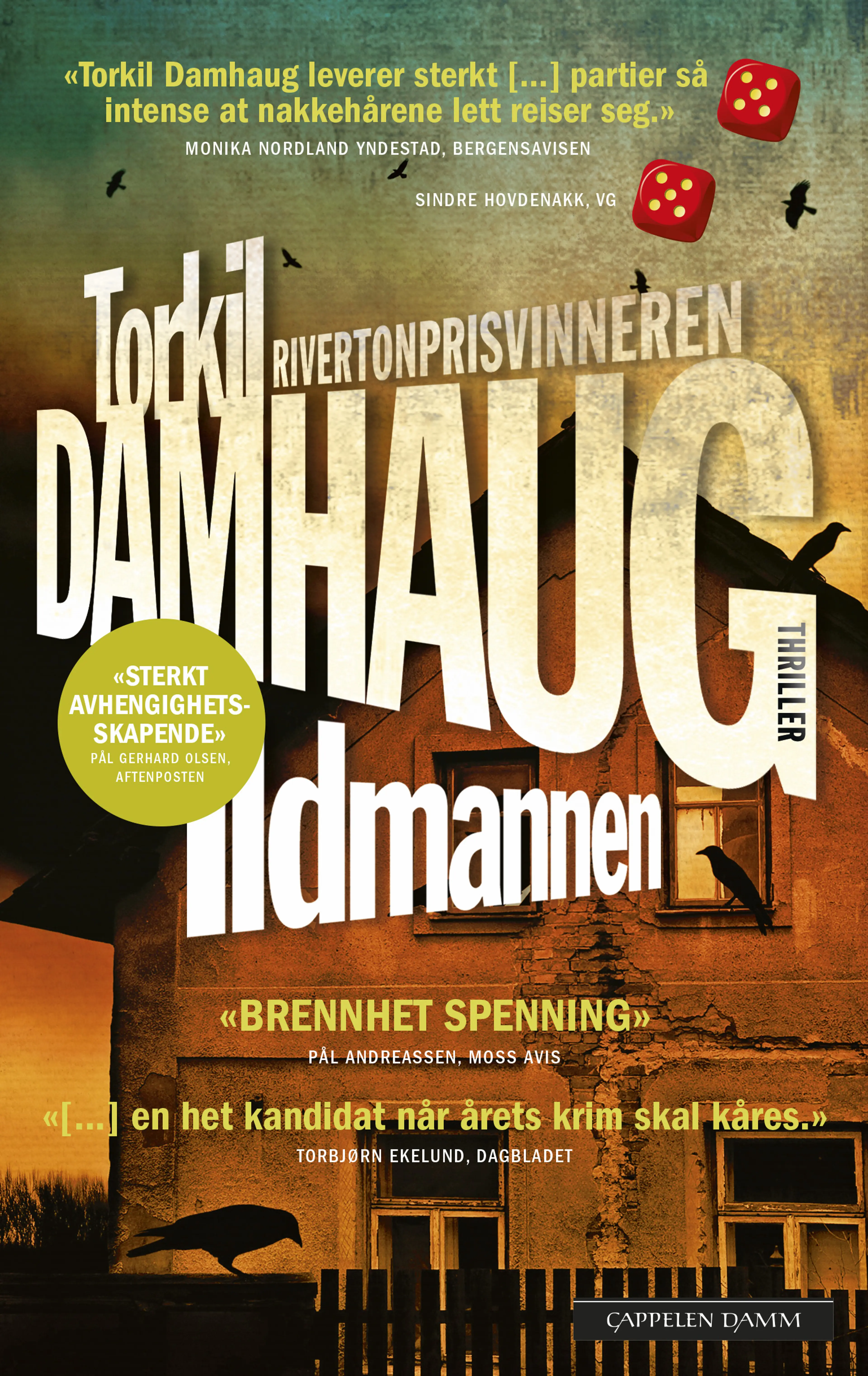 Omslag Ildmannen av Torkil Damhaug (Heftet)