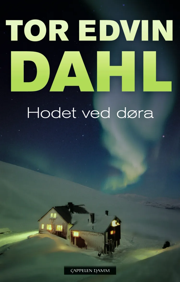 Omslag Hodet ved døra av Tor Edvin Dahl (Innbundet)