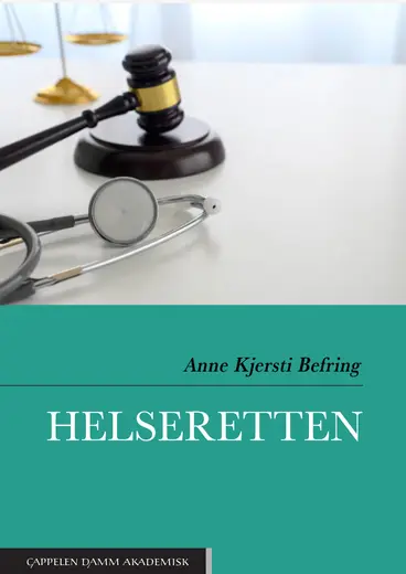 Omslag Helseretten av Anne Kjersti Befring (Innbundet)