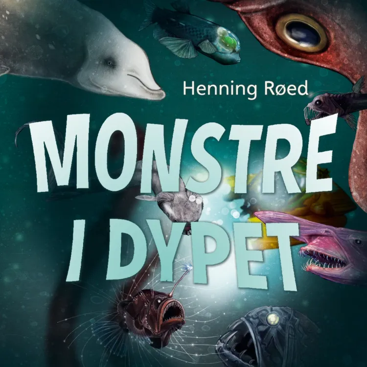 Omslag Monstre i dypet av Henning Røed (Lydbok)