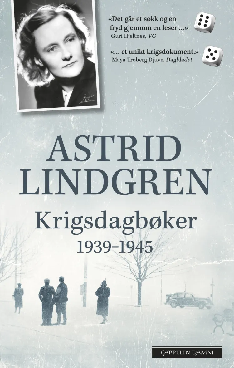 Omslag Krigsdagbøker 1939-1945 av Astrid Lindgren (Heftet)