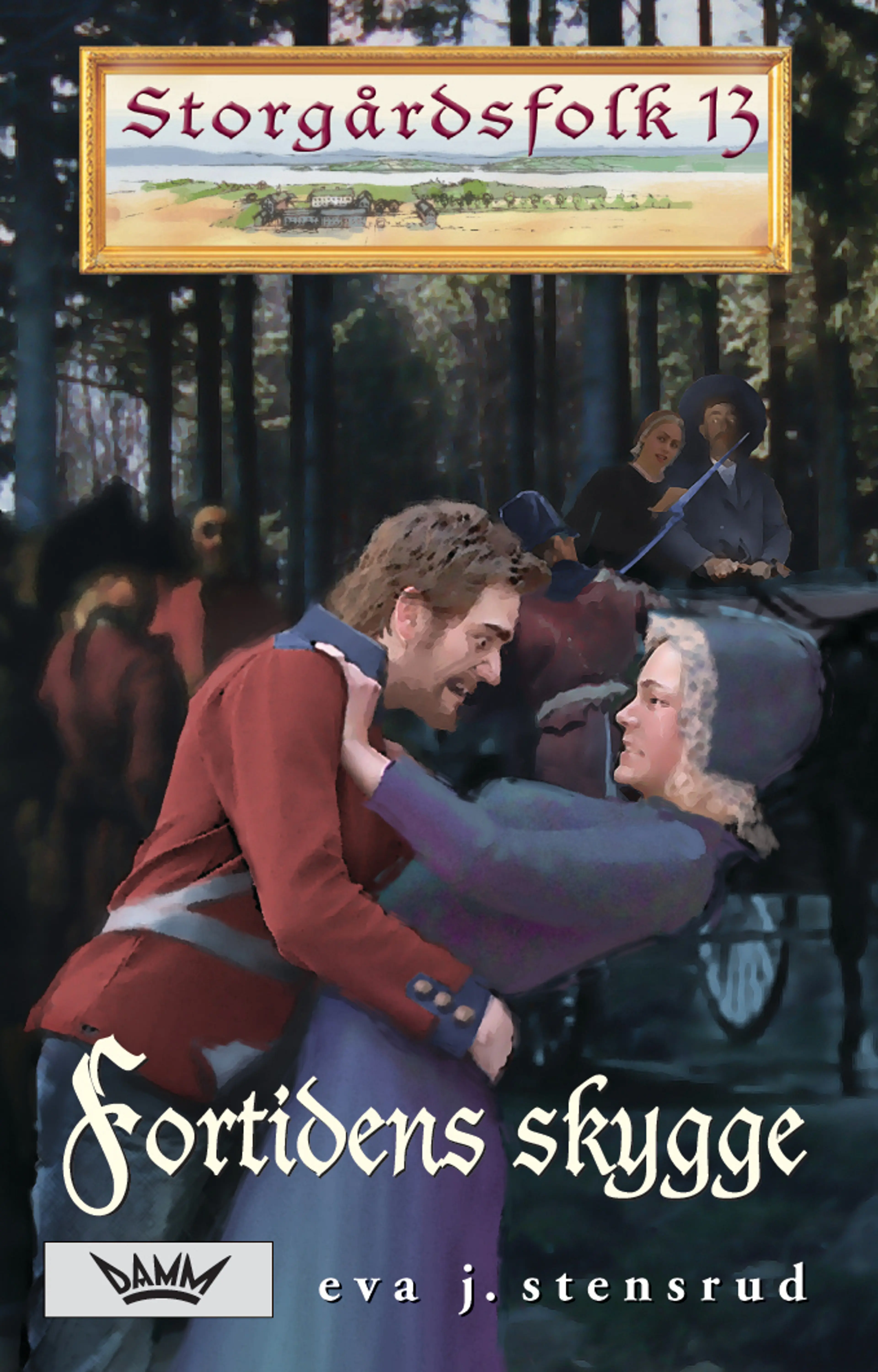 Omslag Fortidens skygge av Eva J. Stensrud (Ebok)