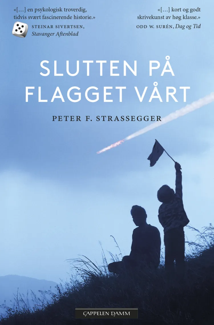 Omslag Slutten på flagget vårt av Peter Franziskus Strassegger (Heftet)