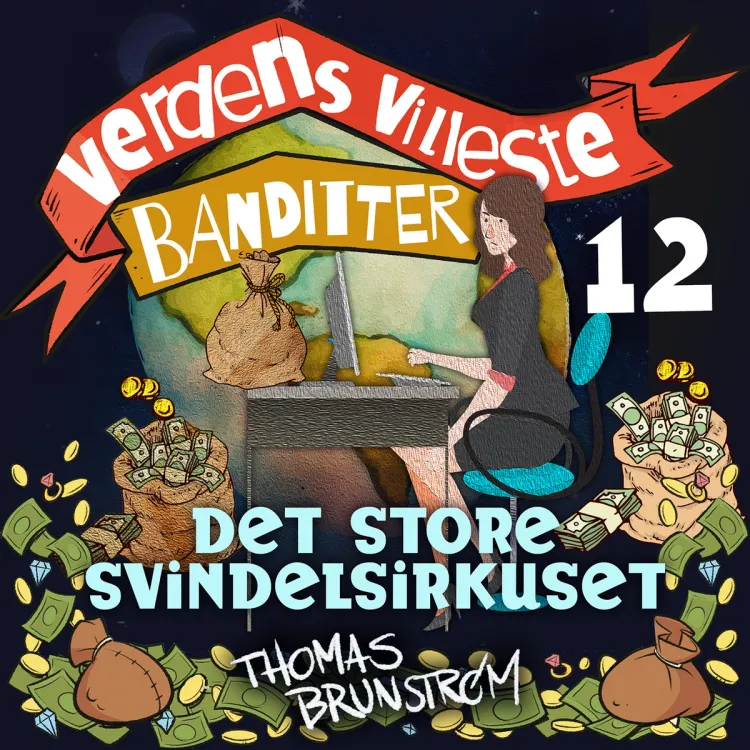 Omslag Det store svindelsirkuset av Thomas Brunstrøm (Nedlastbar lydbok)
