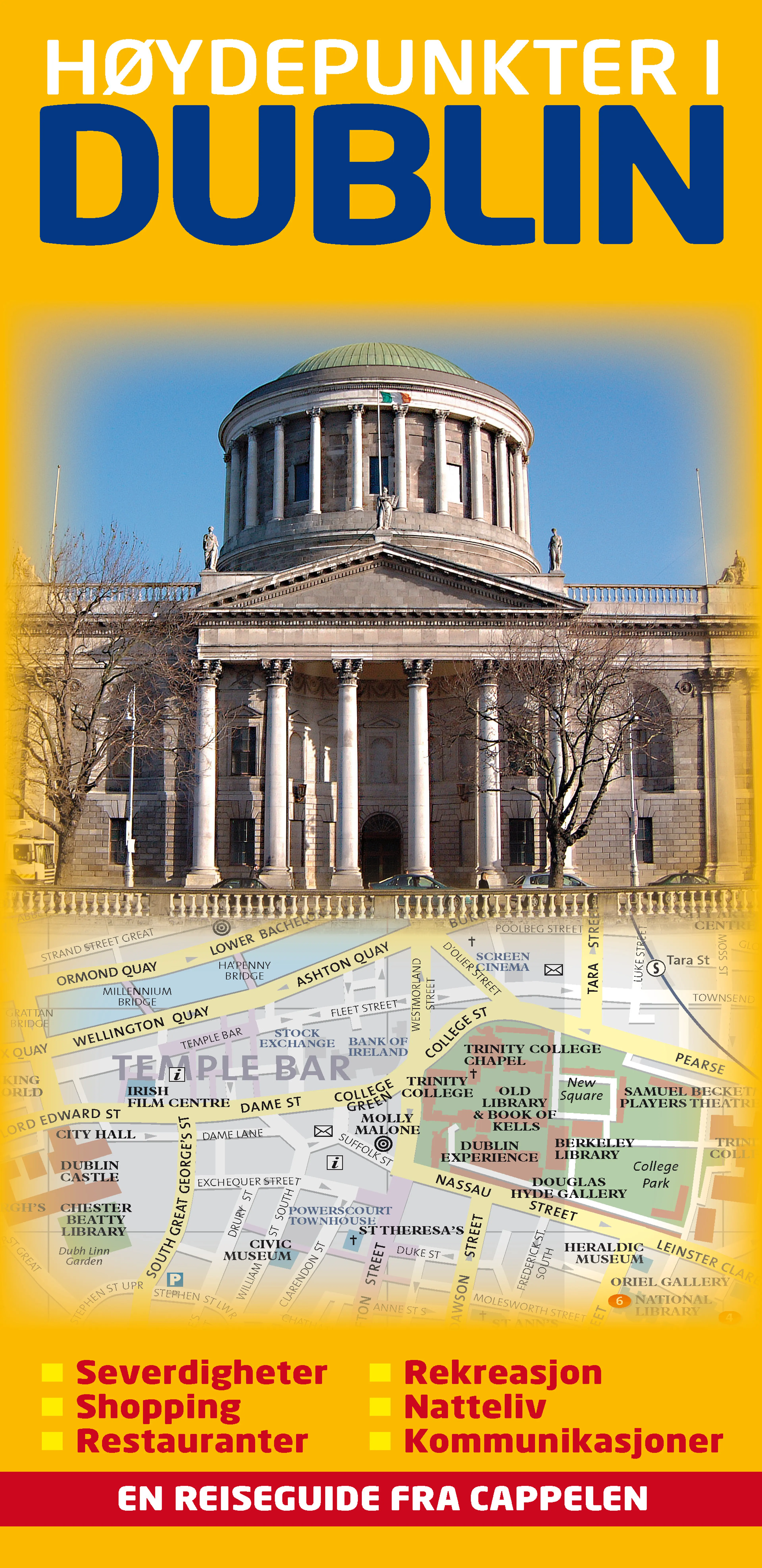 Omslag Høydepunkter i Dublin (Innbundet)