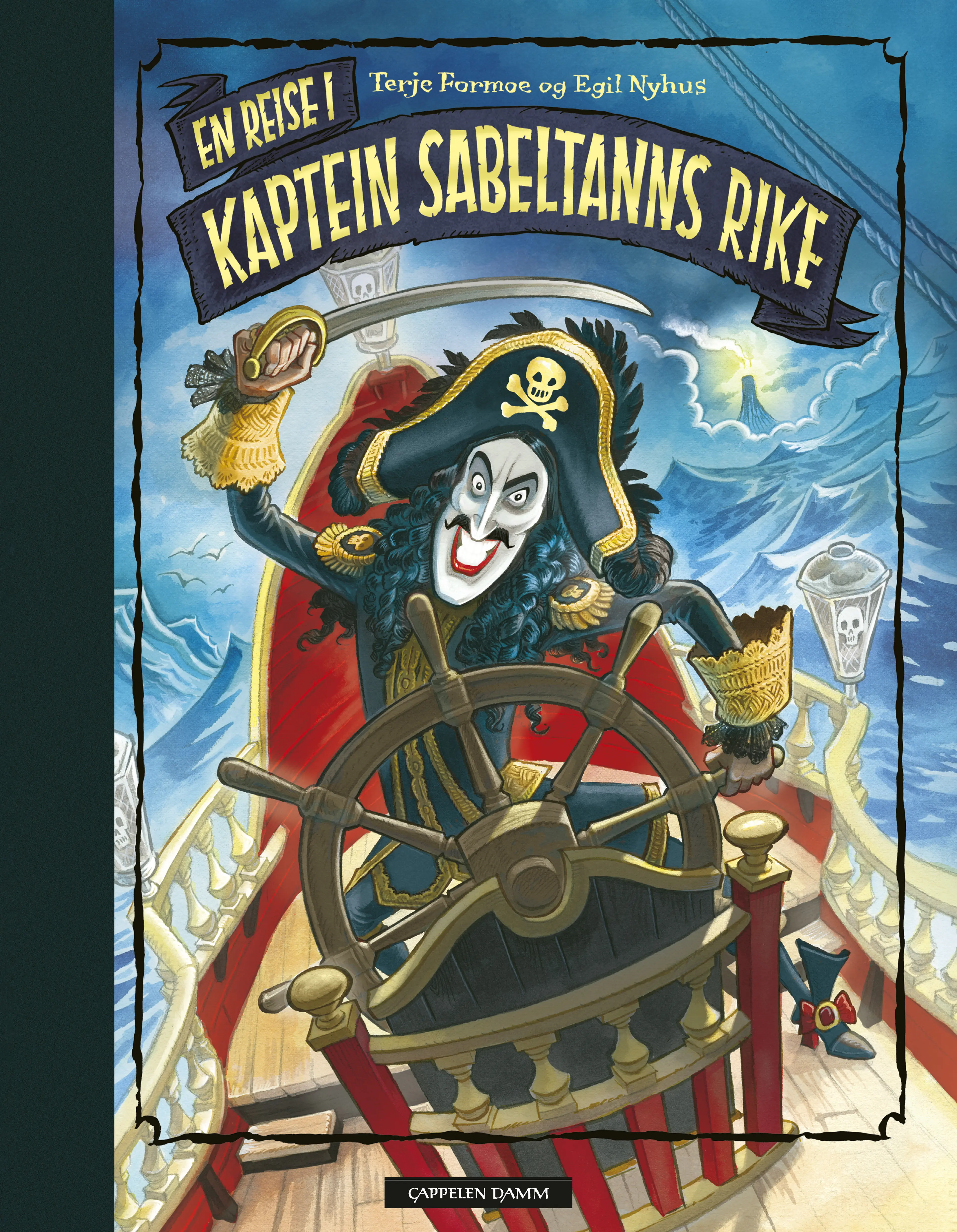 Omslag En reise i Kaptein Sabeltanns rike av Terje Formoe (Innbundet)