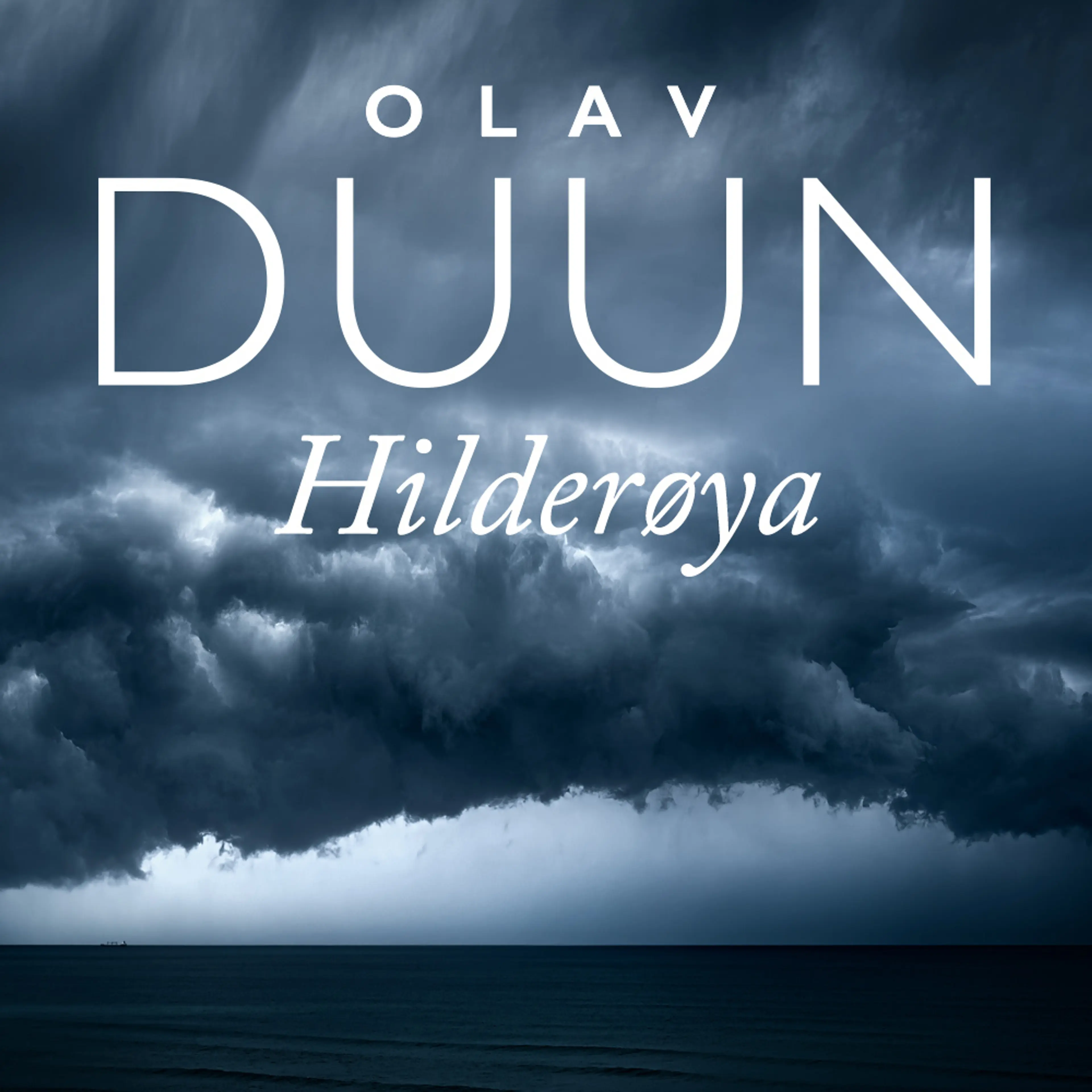 Omslag Hilderøya av Olav Duun (Lydbok)