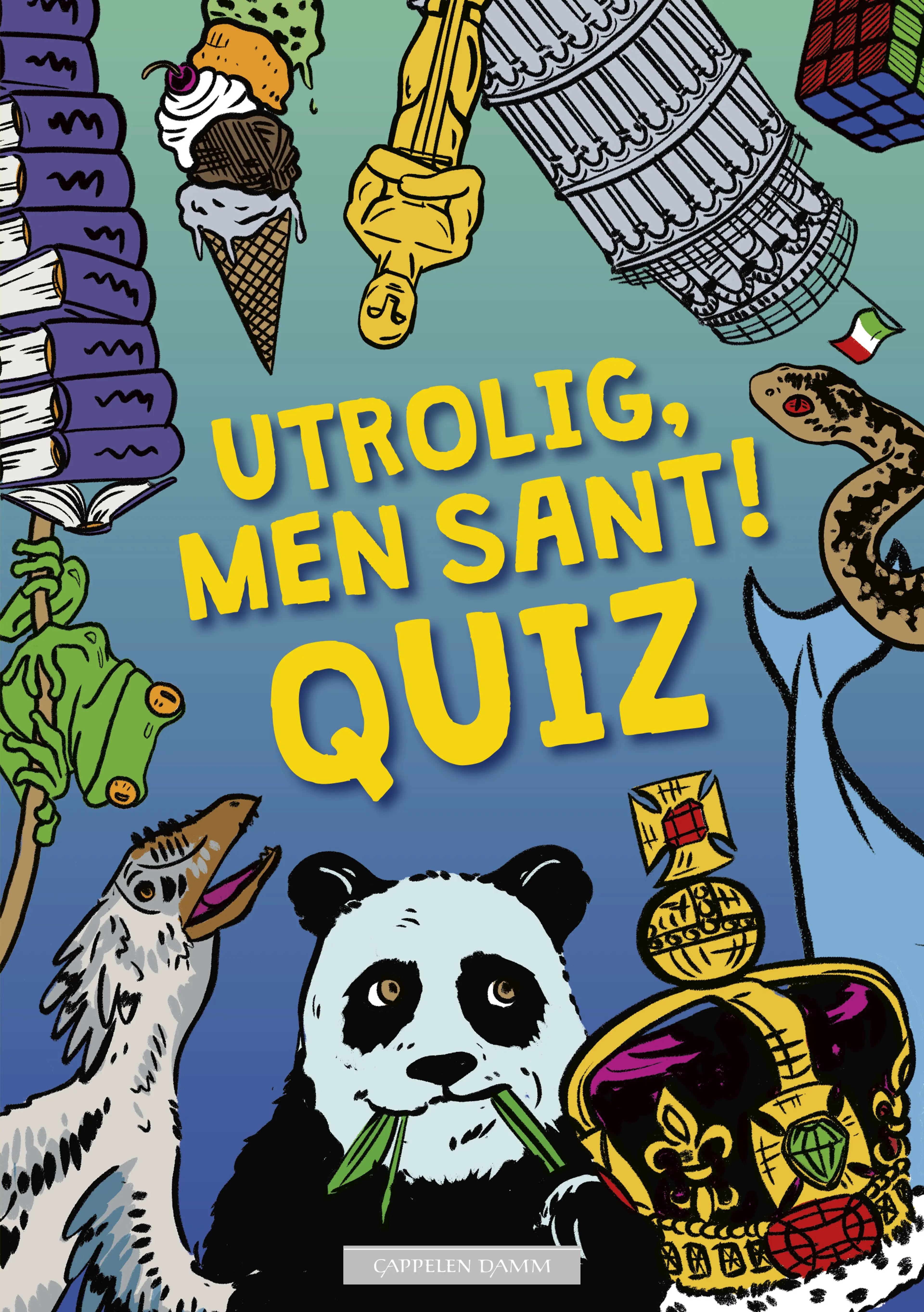 Omslag Utrolig, men sant! QUIZ (Innbundet)