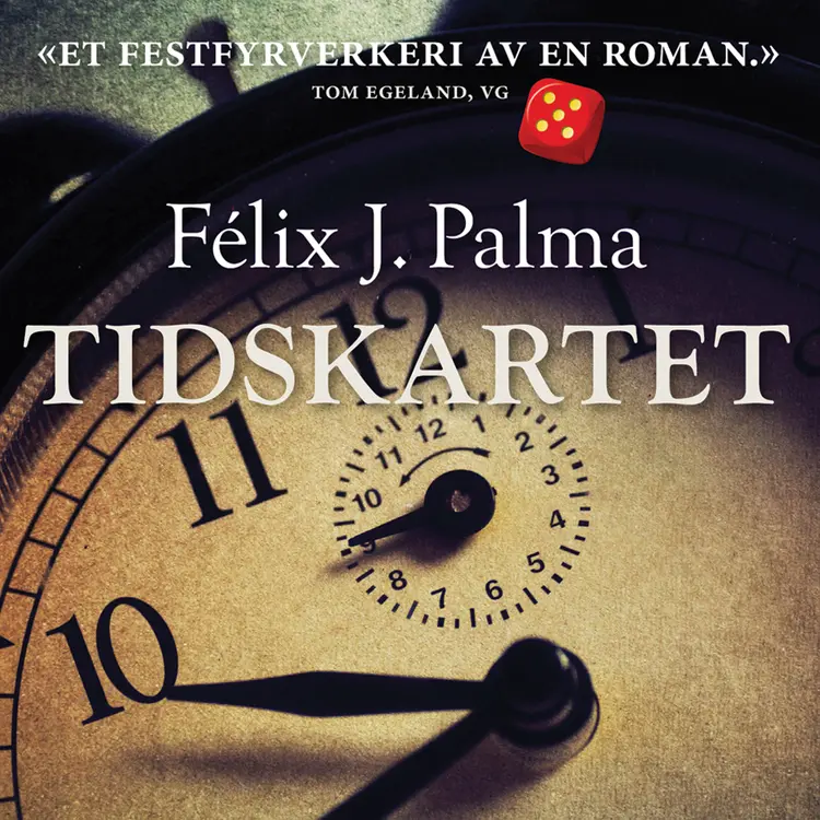 Omslag Tidskartet av Félix J. Palma (Lydbok)