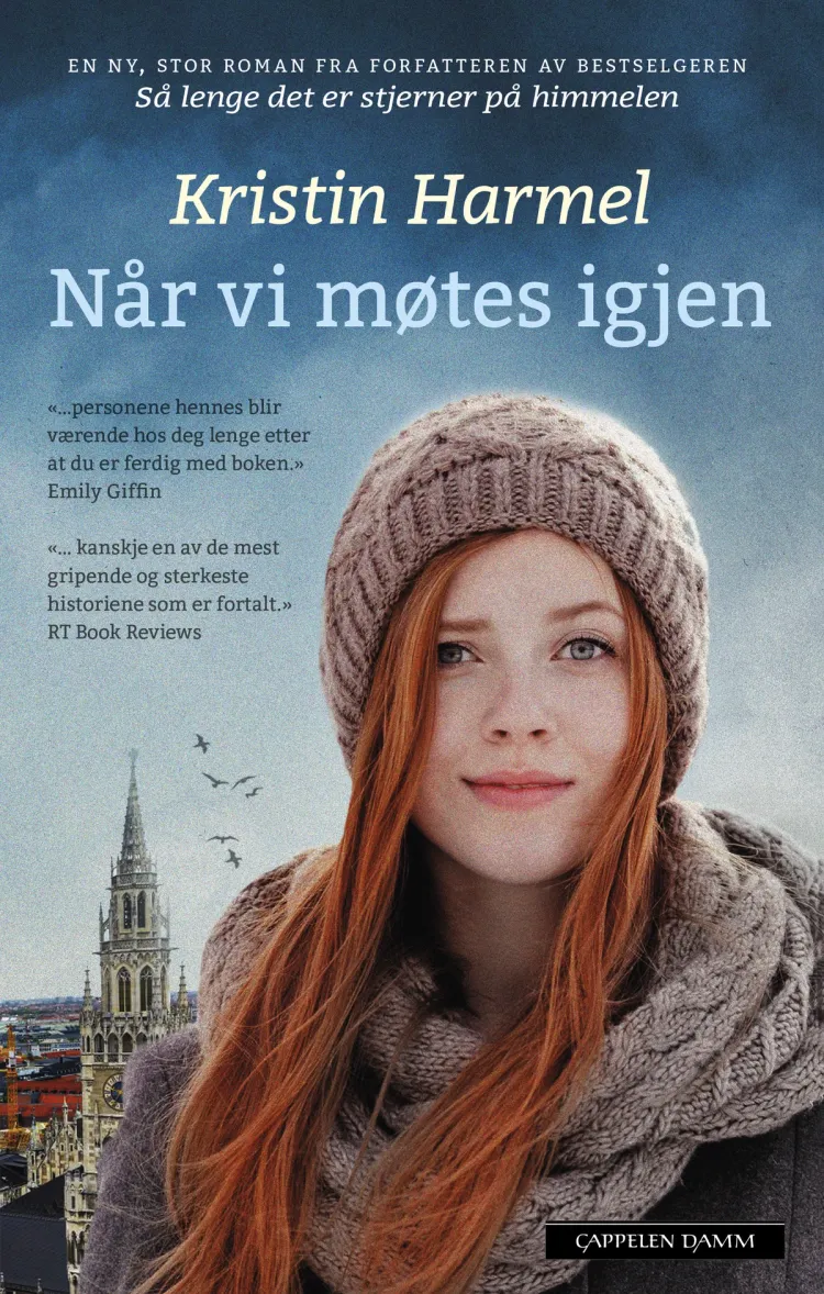 Omslag Når vi møtes igjen av Kristin Harmel (Innbundet)