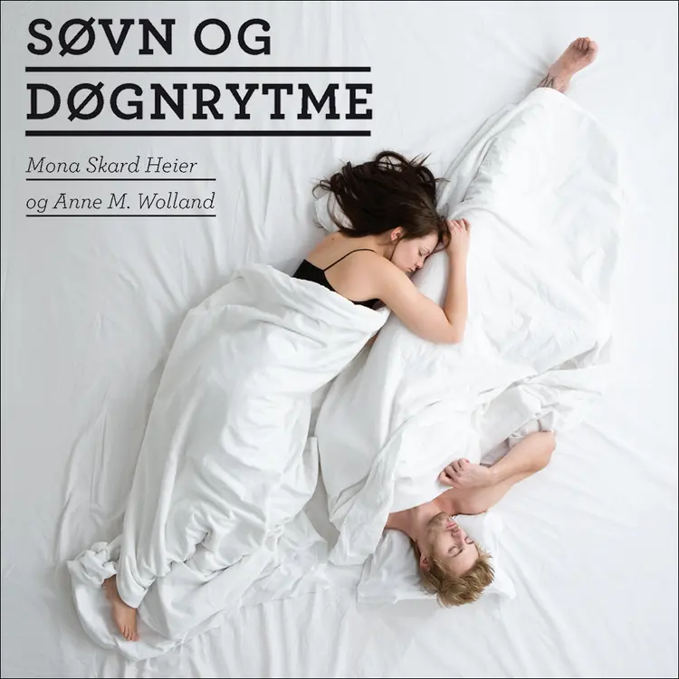 Omslag Søvn og døgnrytme av Mona Skard Heier og Anne M. Wolland (Lydbok)