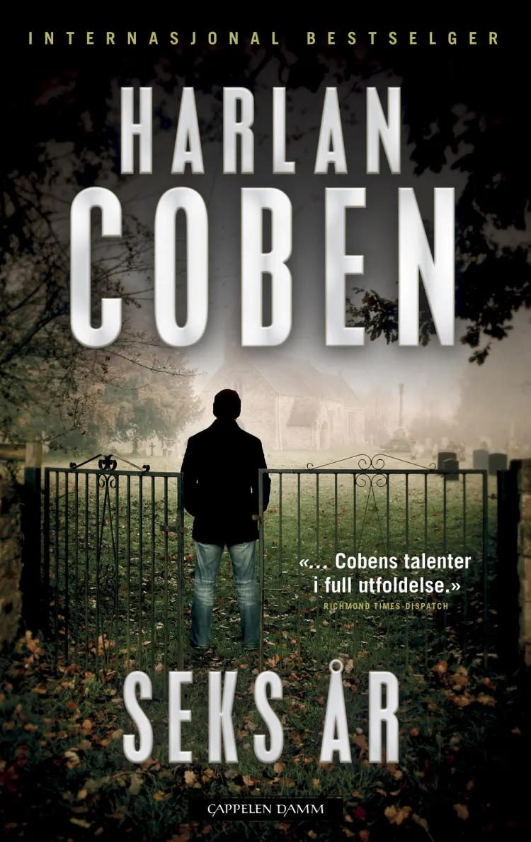 Omslag Seks år av Harlan Coben (Innbundet)